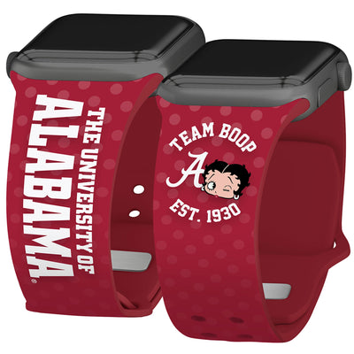 Alabama Crimson Tide X Betty Boop HD Apple Watch Band