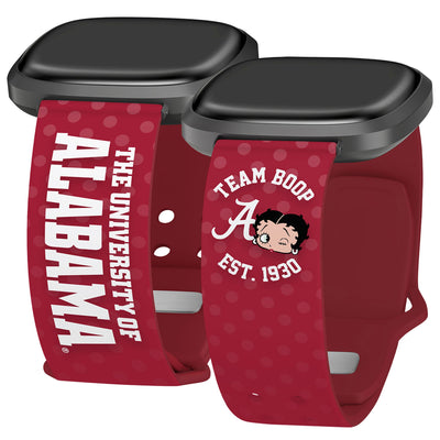 Alabama Crimson Tide X Betty Boop HD Fitbit Versa 3 & Sense Watch Band